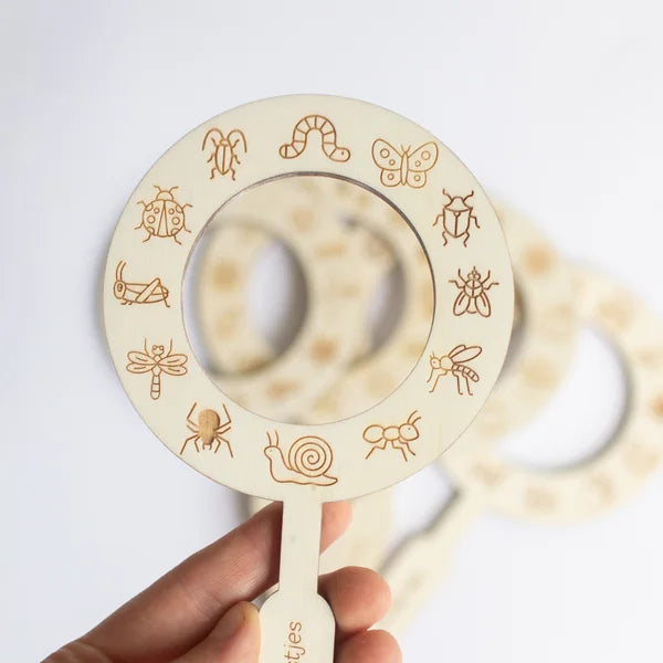 Studio de Rijk | Houten Vergrootglas | Kriebelbeestjes