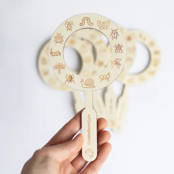 Studio de Rijk | Houten Vergrootglas | Kriebelbeestjes