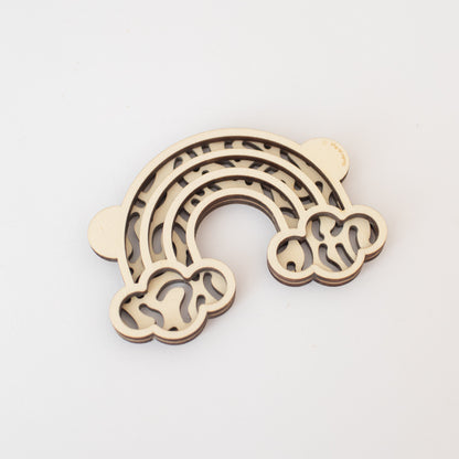 Studio de Rijk | Houten Zeefje | Regenboog