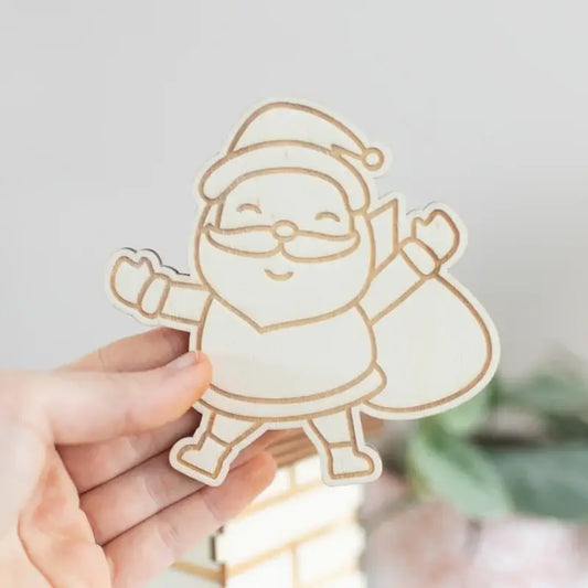 Studio de Rijk | Bouwpakket Schoorsteen | Kerstman (los)