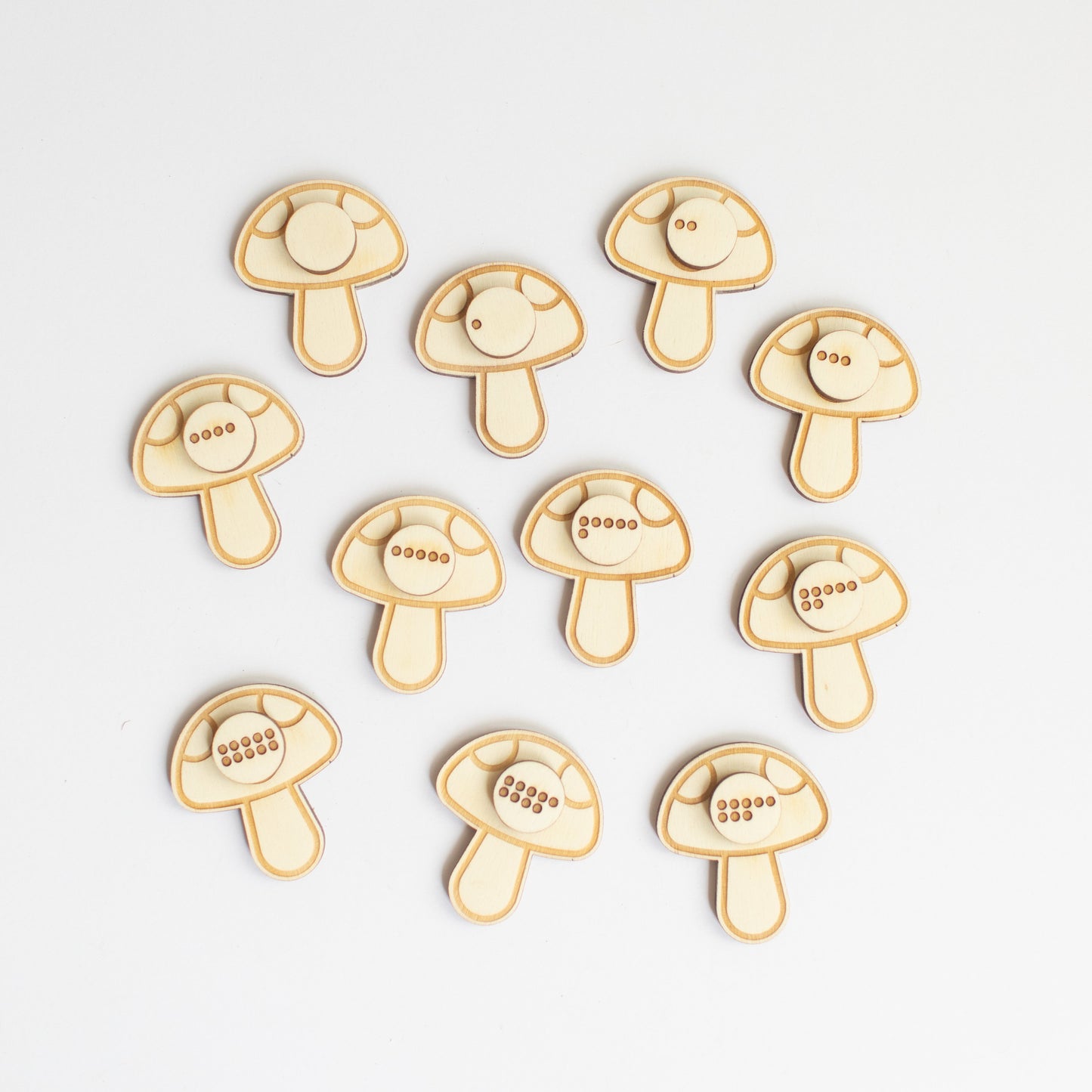 Studio de Rijk | Telfiguren | Paddestoelen met Stippen 0-10