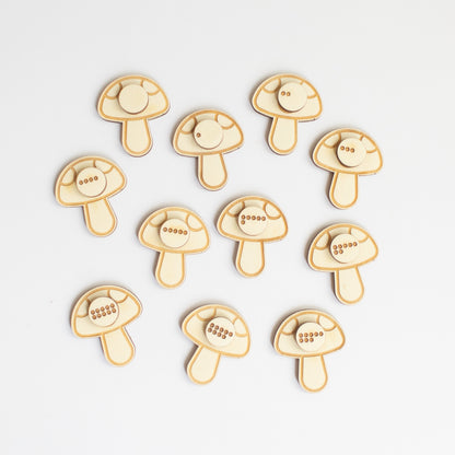 Studio de Rijk | Telfiguren | Paddestoelen met Stippen 0-10