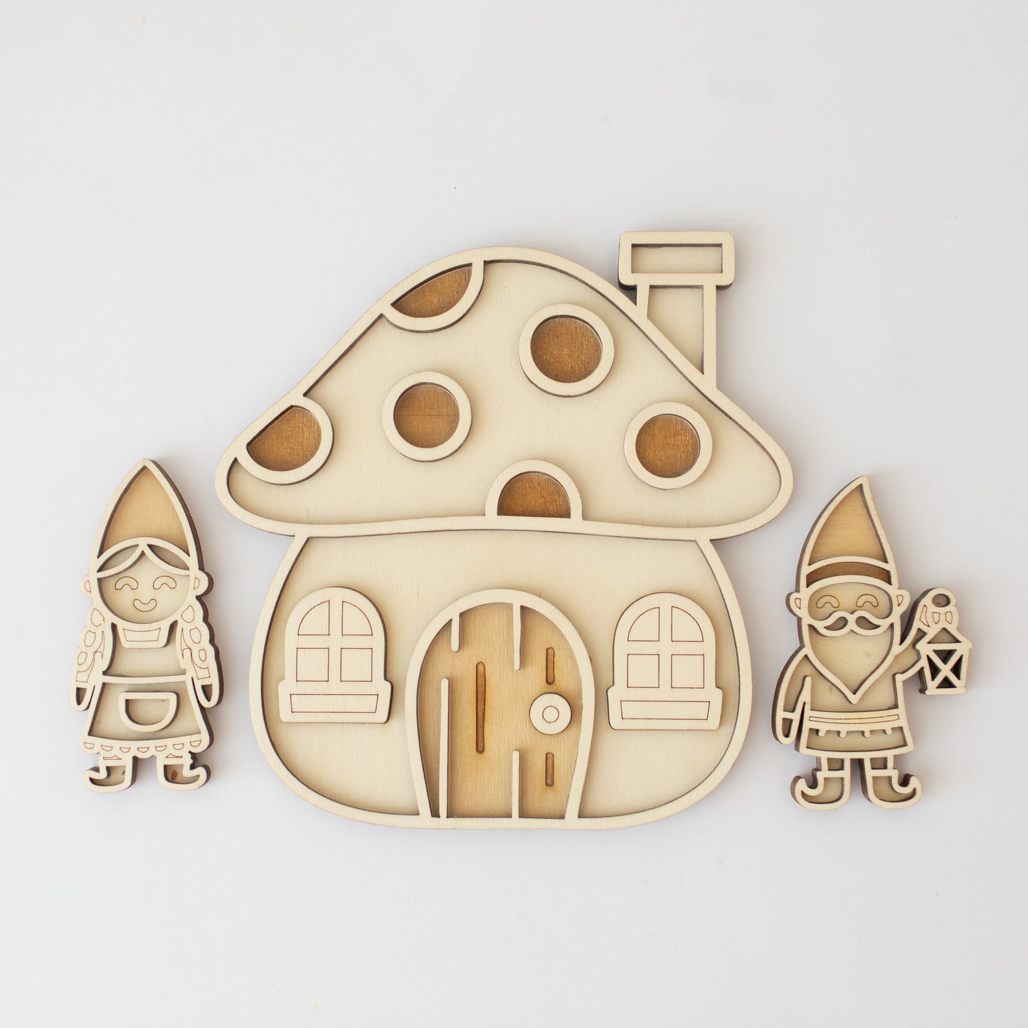 Studio de Rijk | Vulvorm | Kabouterhuisje met Kabouters