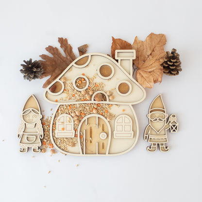 Studio de Rijk | Vulvorm | Kabouterhuisje met Kabouters