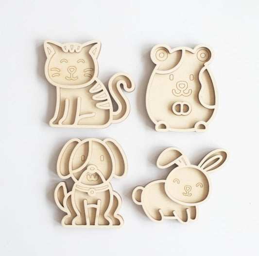 Studio de Rijk | Vulvorm | Mini Set | Huisdieren