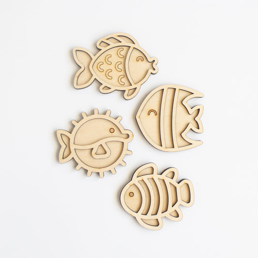 Studio de Rijk | Vulvorm | Mini Set | Visjes