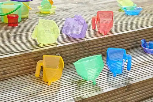 TickiT | Doorschijnende Kleuren Trechters
