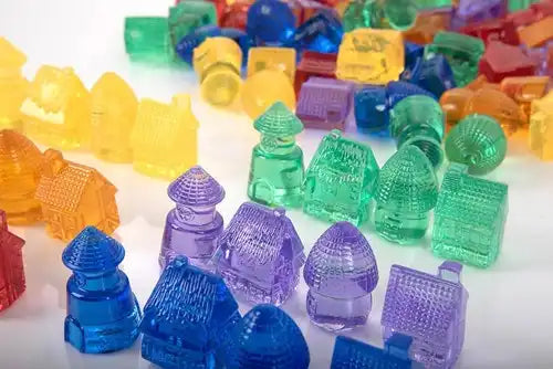 TickiT | Doorschijnende Stenen | Huizen