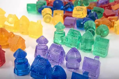 TickiT | Doorschijnende Stenen | Huizen