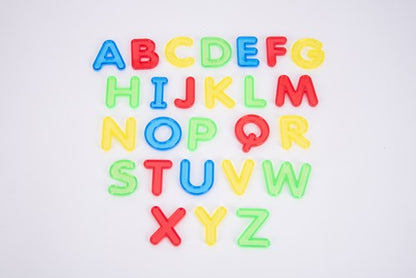 TickiT | Doorschijnende Letters | Hoofdletters