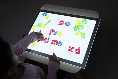 TickiT | Doorschijnende Letters | Kleine Letters