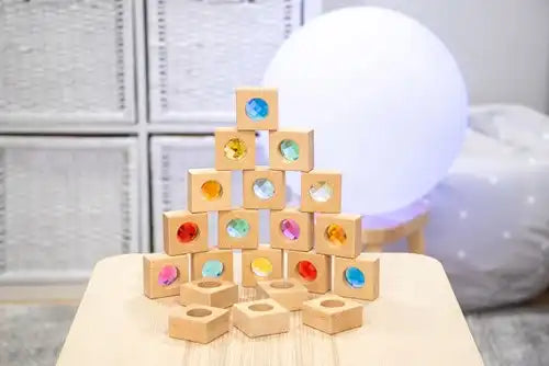 TickiT | Houten Caleidoscoop Blokken