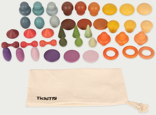 TickiT | Houten Schatten | Proefset