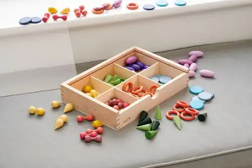 TickiT | Houten Schatten | Sorteerset