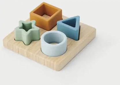 TickiT | Silisoft | Figuren Puzzel | Neutrale Kleuren