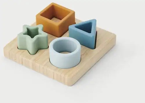 TickiT | Silisoft | Figuren Puzzel | Neutrale Kleuren