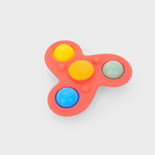 Jumbo spinner - Regenboog | TickiT