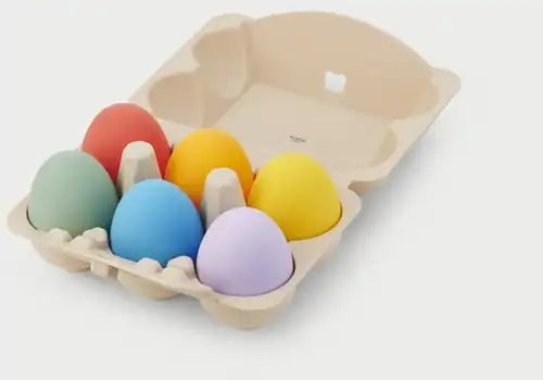TickiT | Silisoft | Sensorische Eieren | Regenboog