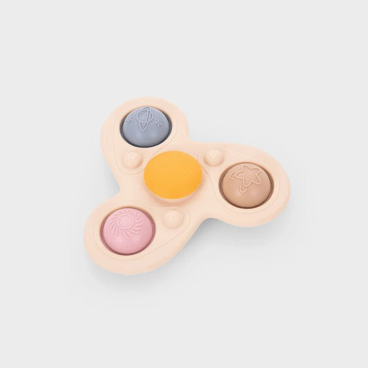 Jumbo spinner - Aardetinten | TickiT