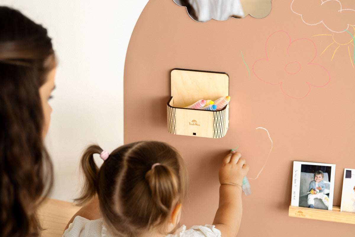 Magnetisch Bakje voor Magneetbord | Tix&Mix