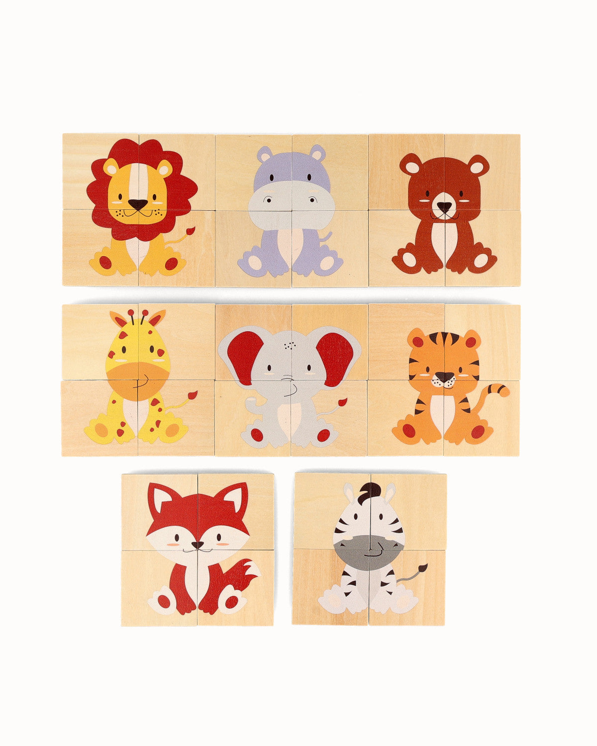 Magnetische Speelset - Puzzel Dieren | Tix&Mix