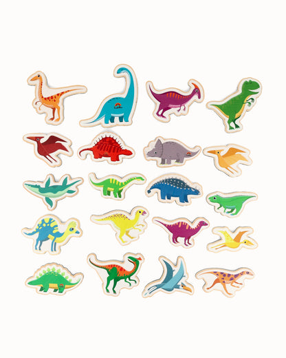 Magnetische Speelset - Dino's | Tix&Mix