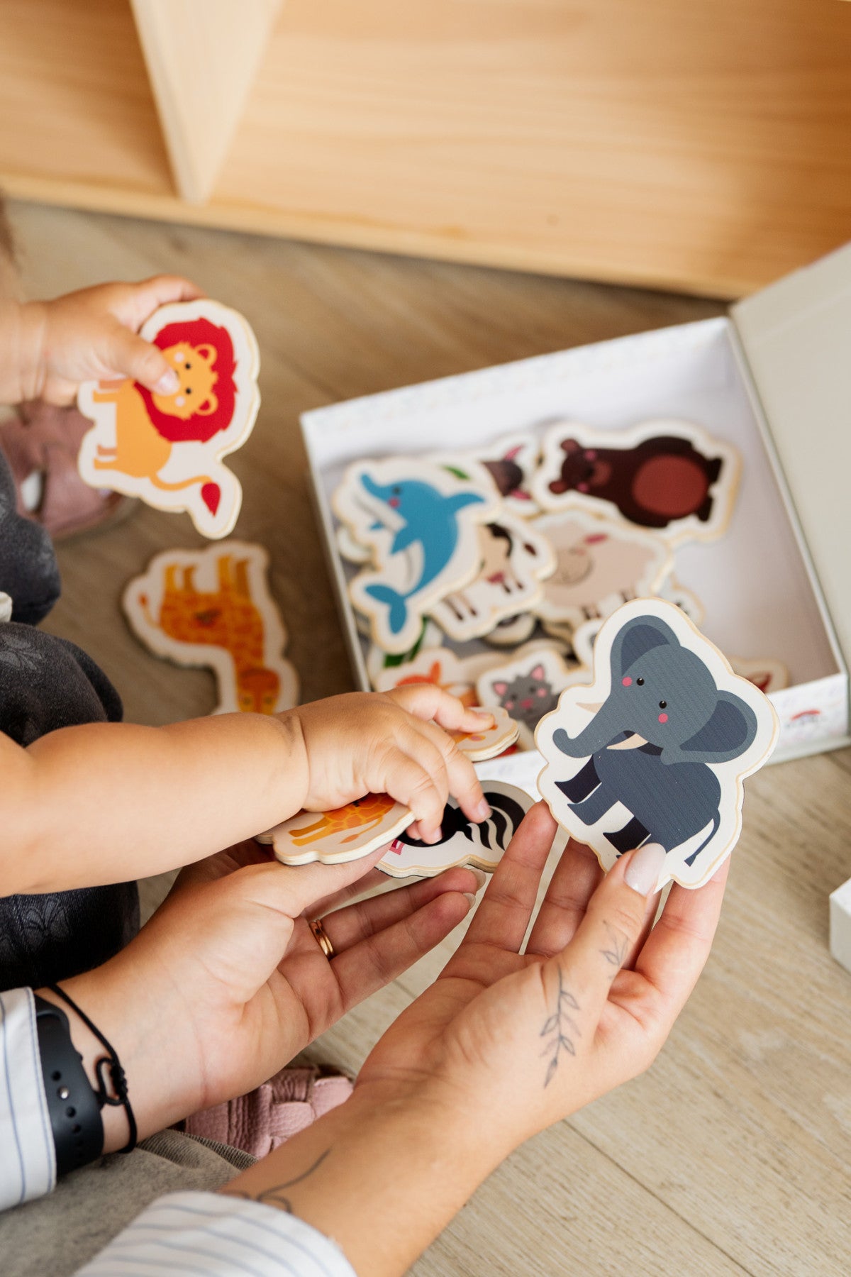 Magnetische Speelset - Dieren | Tix&Mix