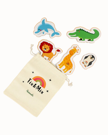 Magnetische Speelset - Dieren | Tix&Mix