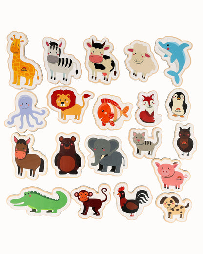 Magnetische Speelset - Dieren | Tix&Mix