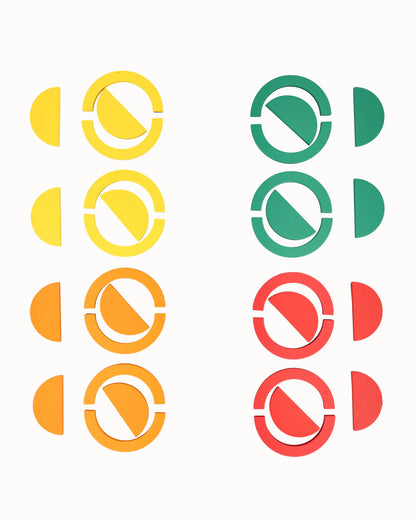 Magnetische Speelset - Ringen En Blokken | Tix&Mix
