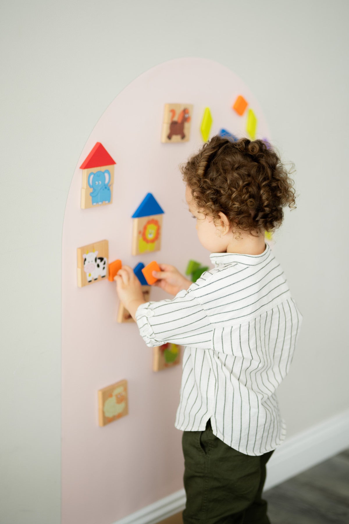 Herbruikbaar magneetbord (muursticker) – Pink Sweetness | Tix&Mix
