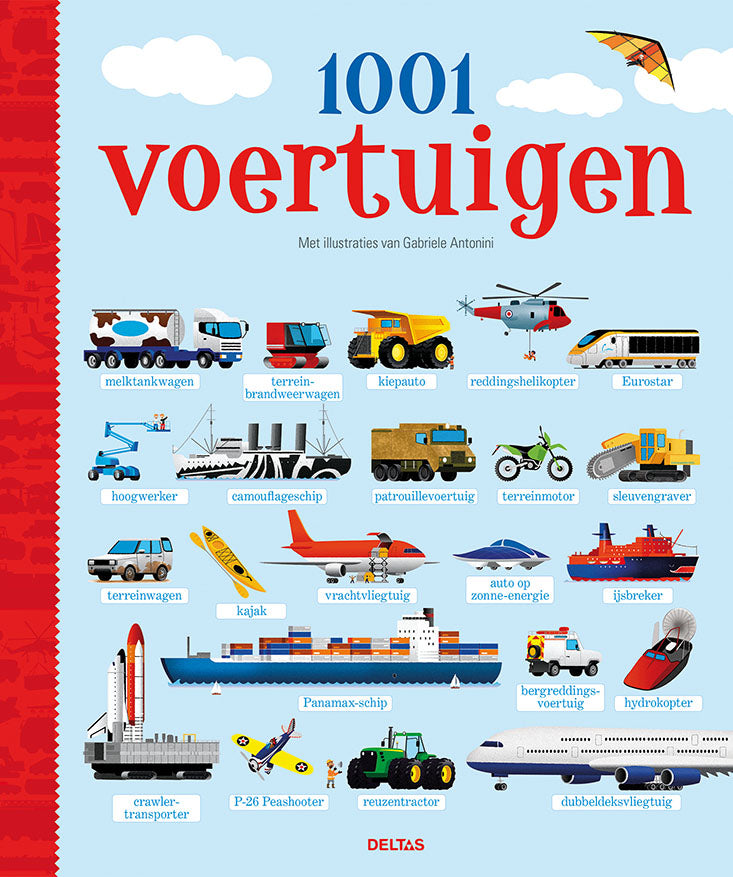 Uitgeverij Deltas | 1001 Voertuigen