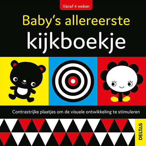 Uitgeverij Deltas | Baby's Allereerste Kijkboekje | 4 Weken