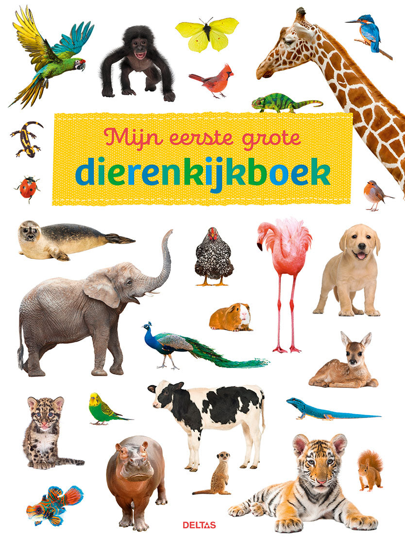 Uitgeverij Deltas | Mijn Eerste Grote Dierenkijkboek