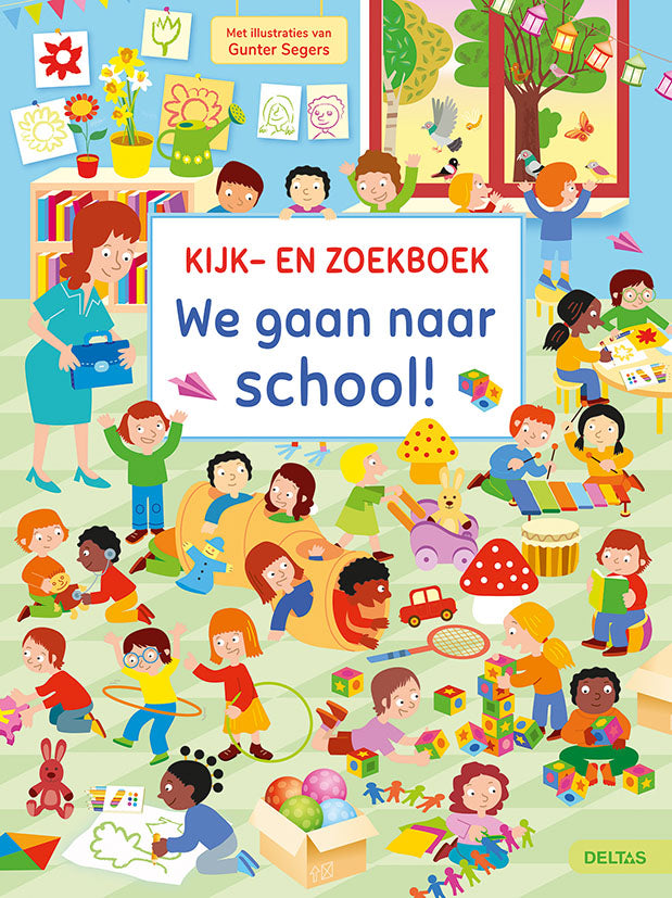 Uitgeverij Deltas | We Gaan Naar School Kijk- en Zoekboek