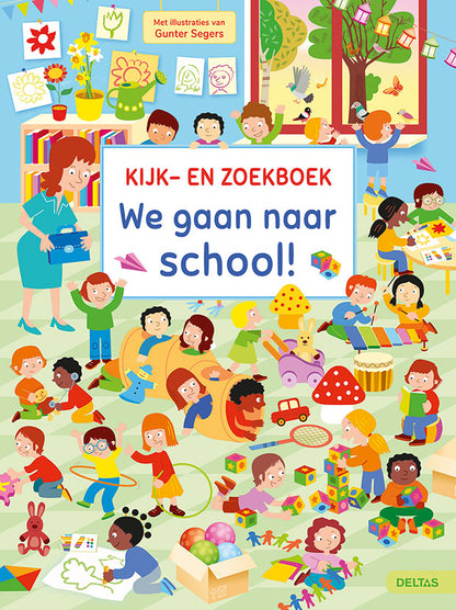 Uitgeverij Deltas | We Gaan Naar School Kijk- en Zoekboek
