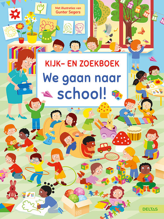 Uitgeverij Deltas | We Gaan Naar School Kijk- en Zoekboek