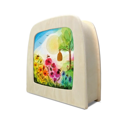 Vogel Geluk | Seizoensplaat | Honingbijen