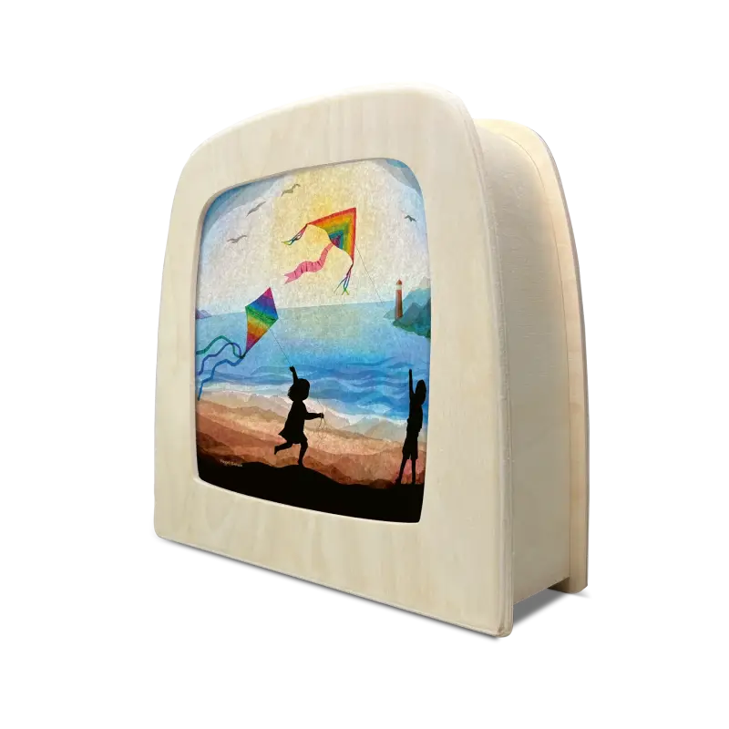 Vogel Geluk | Seizoensplaat | Vlieger