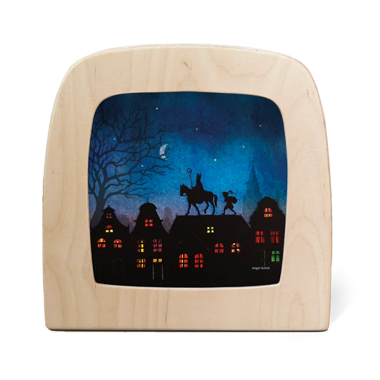 Vogel Geluk | Seizoensplaat | Sinterklaas