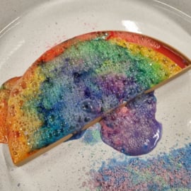 Kiddi | Vulvorm | PLA | Regenboog
