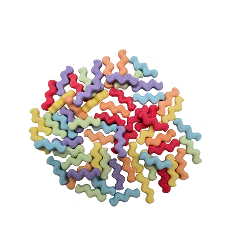 Grennn | Mini Waves | Pastel | 60 Stuks