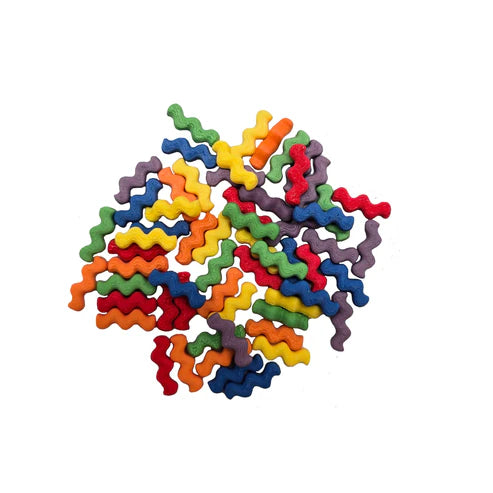 Grennn | Mini Waves | Regenboog | 60 Stuks