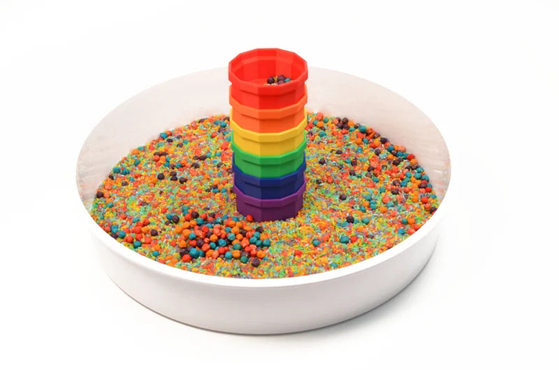 X-Creator | Zeefjesset Medium | Regenboog